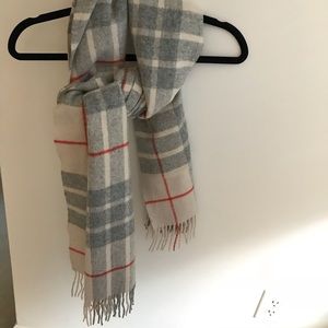 Plaid J Crew Scarf